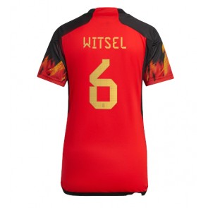 Lacne Ženy Futbalové dres Belgicko Axel Witsel #6 MS 2022 Krátky Rukáv - Domáci